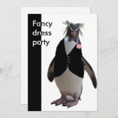 Uitnodiging - fancy kledingpartij (Voorkant / Achterkant)