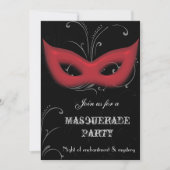 Uitnodiging Fantasy Masquerade-feest (Voorkant)