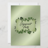 Uitnodiging Fantasy Vines Engagement Party (Achterkant)