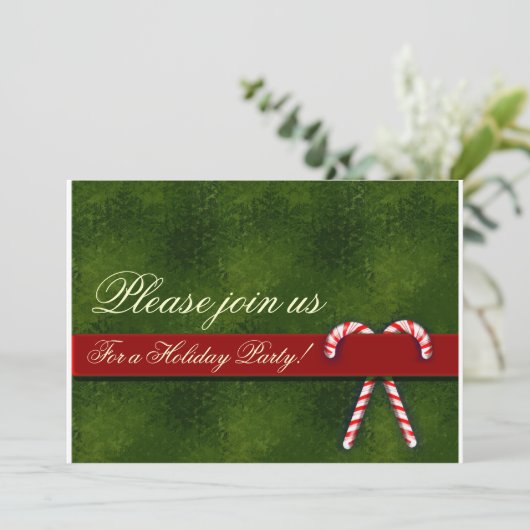 Uitnodiging feestdag (Staand voorkant)