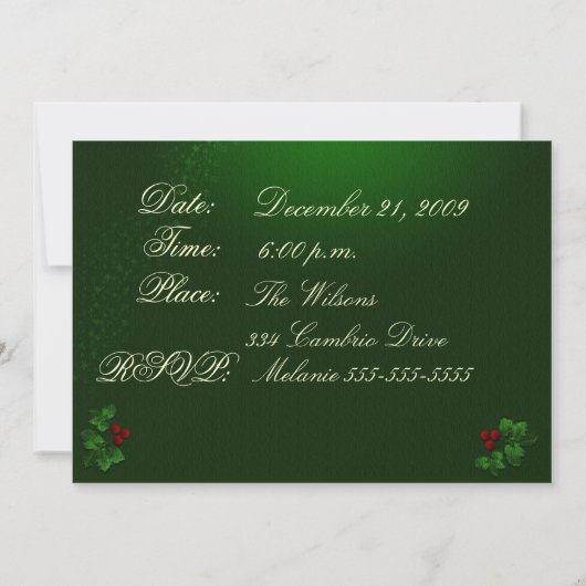 Uitnodiging feestdag (Achterkant)