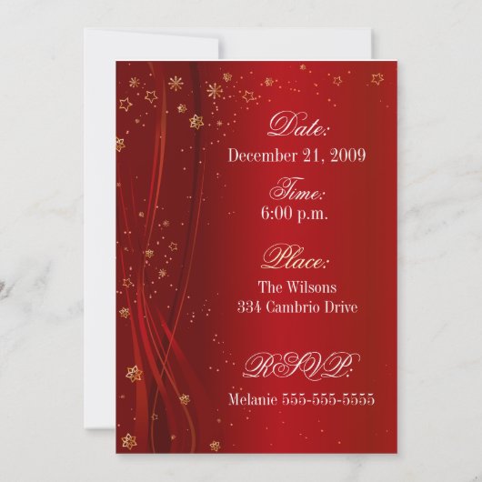 Uitnodiging feestdag (Achterkant)