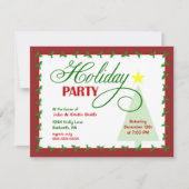 Uitnodiging feestdag (Voorkant)