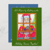 Uitnodiging feestdag (Voorkant / Achterkant)