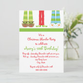 Uitnodiging feestdag Slumber (Staand voorkant)