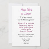 Uitnodiging feestelijke feestdagen (Achterkant)