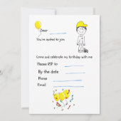 Uitnodiging-FIFO SON + Dump Truck Kaart (Achterkant)