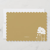 Uitnodiging Flower Power (Achterkant)