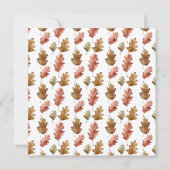 Uitnodiging Friendsgiving Thanksgiving Feestje (Achterkant)