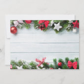 Uitnodiging Garland Holiday Party (Achterkant)