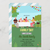 Uitnodiging gezinsdag (Voorkant / Achterkant)