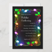 Uitnodiging Ggloed Holiday Party (Voorkant)