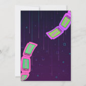 Uitnodiging Girls Arcade Birthday (Achterkant)