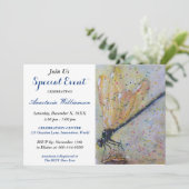 UITNODIGING GLOEIEND LIBELLE FEestJE (Staand voorkant)