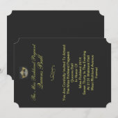 Uitnodiging Gold Crown (Voorkant / Achterkant)