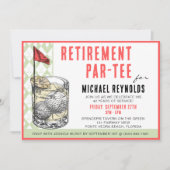 Uitnodiging Golf Cocktailparty (Voorkant)