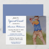 UITNODIGING GOLF FEest EVENT (Voorkant / Achterkant)