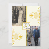 Uitnodiging Gouden Bruiloft Feest (Achterkant)