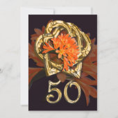 Uitnodiging gouden huwelijksjubileum (Voorkant)