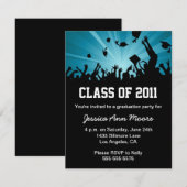 Uitnodiging graduatiepartij 2011 (Voorkant / Achterkant)