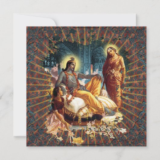 Uitnodiging, groet kaart (Voorkant)