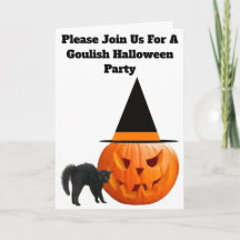 Uitnodiging Halloweenfeest