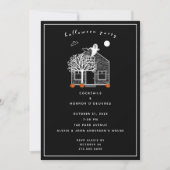 Uitnodiging Halloweenfeest (Voorkant)