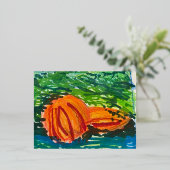 Uitnodiging Halloweenfeest (Staand Voorkant)