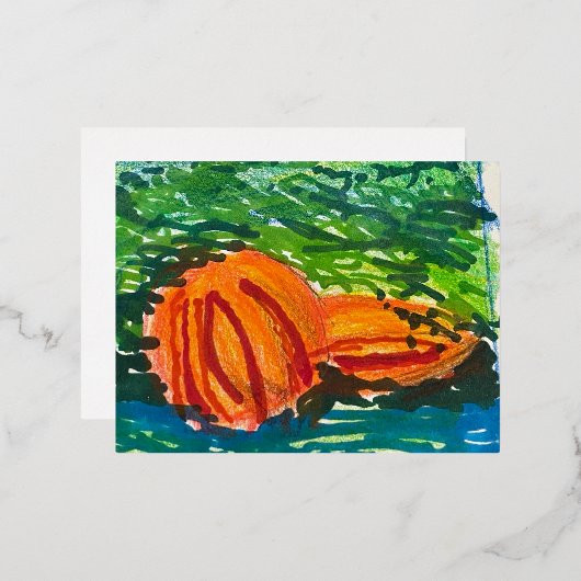 Uitnodiging Halloweenfeest (Voorkant / Achterkant)