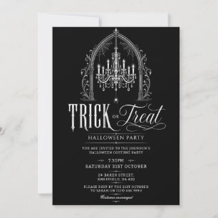 Uitnodiging Halloweenfeest - elegante uitnodiging