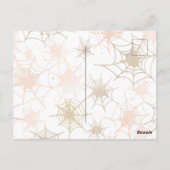 Uitnodiging Halloweenfeest – Spooktacular Feest (Achterkant)