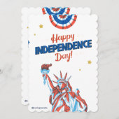 Uitnodiging #HappyIndependenceDay (Voorkant / Achterkant)