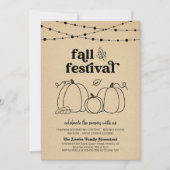 Uitnodiging Herfstfeest (Voorkant)