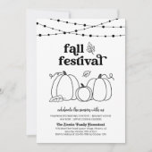 Uitnodiging Herfstfestival (Voorkant)