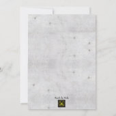 Uitnodiging Hollywood Ster (Achterkant)