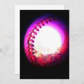 Uitnodiging honkbal (Voorkant / Achterkant)