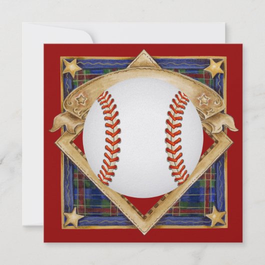 Uitnodiging honkbal - SRF (Voorkant)