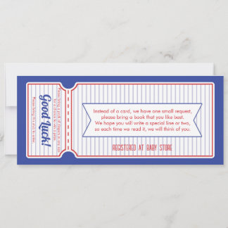 Uitnodiging honkbalticket