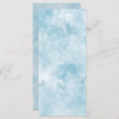 Uitnodiging - HOOFD IN DE WOLKEN (Voorkant / Achterkant)