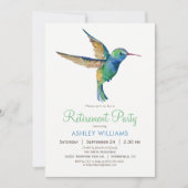 Uitnodiging Hummingbird Retirement Party (Voorkant)