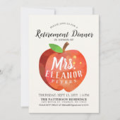 Uitnodiging in het binnenste diner van de Apple-pe (Voorkant)