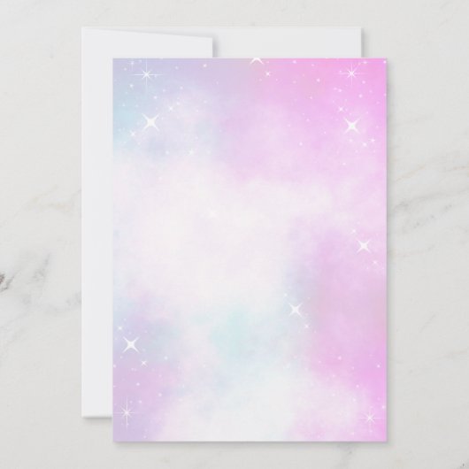 Uitnodiging in mijn verjaardagstijd (Achterkant)