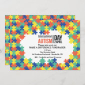 Uitnodiging Internationale Autism Dag (Voorkant / Achterkant)