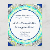 Uitnodiging inzake een begroting (Voorkant)