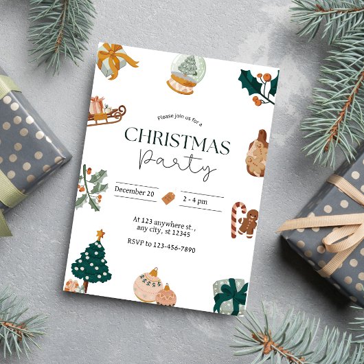 Uitnodiging Jingle en Mingle kerstfeest