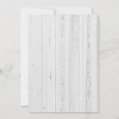 Uitnodiging jongen paard thema feest (Achterkant)