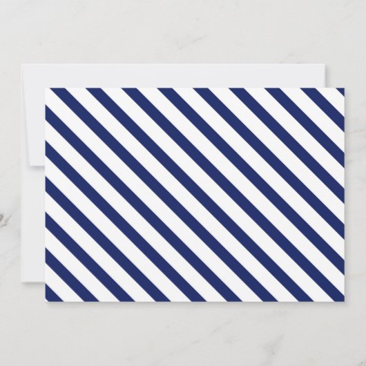 Uitnodiging jongens ski verjaardag thema (Achterkant)