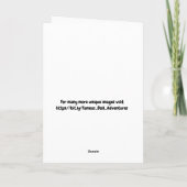 Uitnodiging. Kaart (Achterkant)