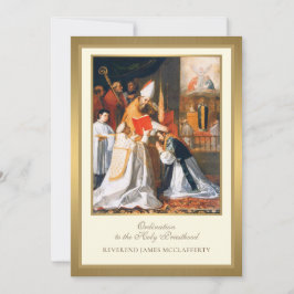 Uitnodiging Katholieke Priesterwijding tot het Hei