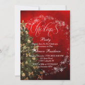 Uitnodiging kerstboomfeest (Voorkant)